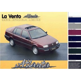 Catalogue / Sheet VW Vento...