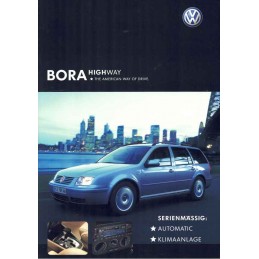 Catalogue / Leaflet VW Bora...