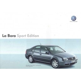Catalogue / Sheet VW Bora...