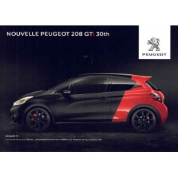 Carte / Card PEUGEOT 208...