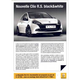 Catalogue / Sheet Renault...