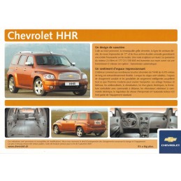 Catalogue / Sheet CHEVROLET...