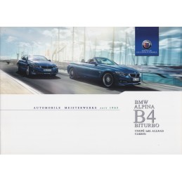 Catalogue / Brochure Alpina...