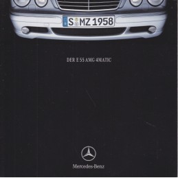 Catalogue / Leaflet AMG E55...