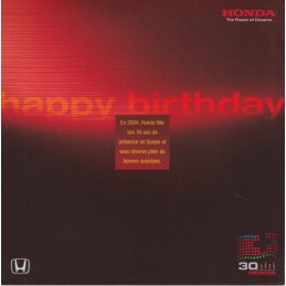 Catalogue / Leaflet HONDA...