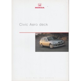 Catalogue / Leaflet HONDA...