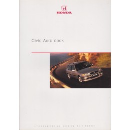 Catalogue / Brochure HONDA...