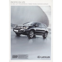 Catalogue / Brochure LEXUS...