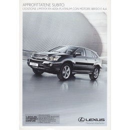 Catalogue / Brochure LEXUS...