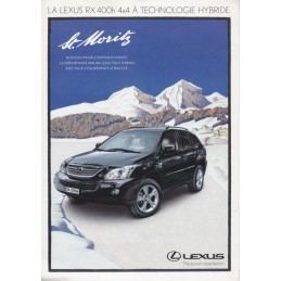 Catalogue / Brochure LEXUS...