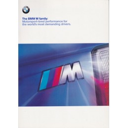 Catalogue / Brochure BMW M3...