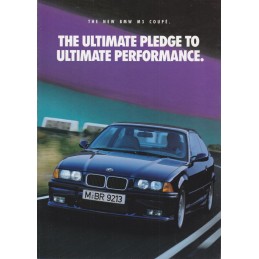 Catalogue / Leaflet BMW M3...