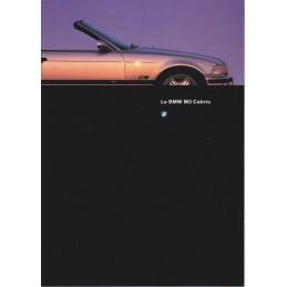 Catalogue / Brochure BMW M3...