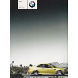Catalogue / Brochure BMW M3...