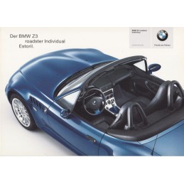 Catalogue / Sheet BMW Z3...