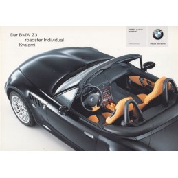 Catalogue / Sheet BMW Z3...
