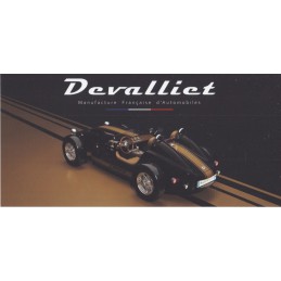 Catalogue / Sheet DEVALLIET...