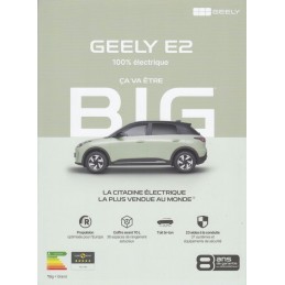 Catalogue / Leaflet GEELY...
