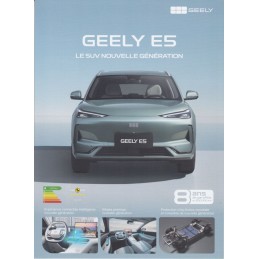 Catalogue / Leaflet GEELY...