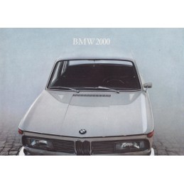 Catalogue / Sheet BMW 2000...