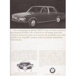 Catalogue / Sheet BMW 2500...
