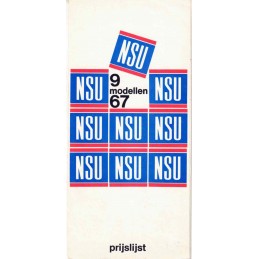 Catalogue / Leaflet NSU...
