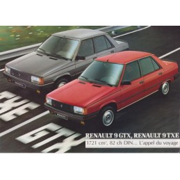 Catalogue / Sheet Renault 9...