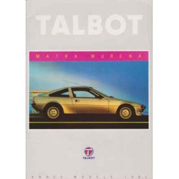 Catalogue / Brochure TALBOT...