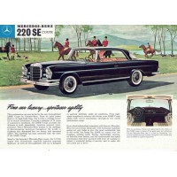 MERCEDES W112 220 280 300 SE COUPE CABRIOLET